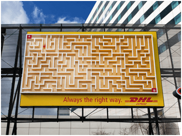 DHL Billboard Advertising