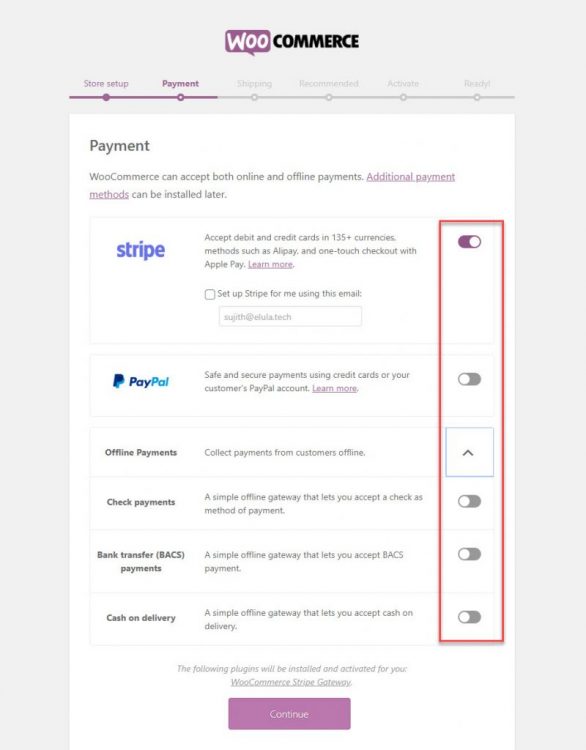 WooCommerce Payment Option