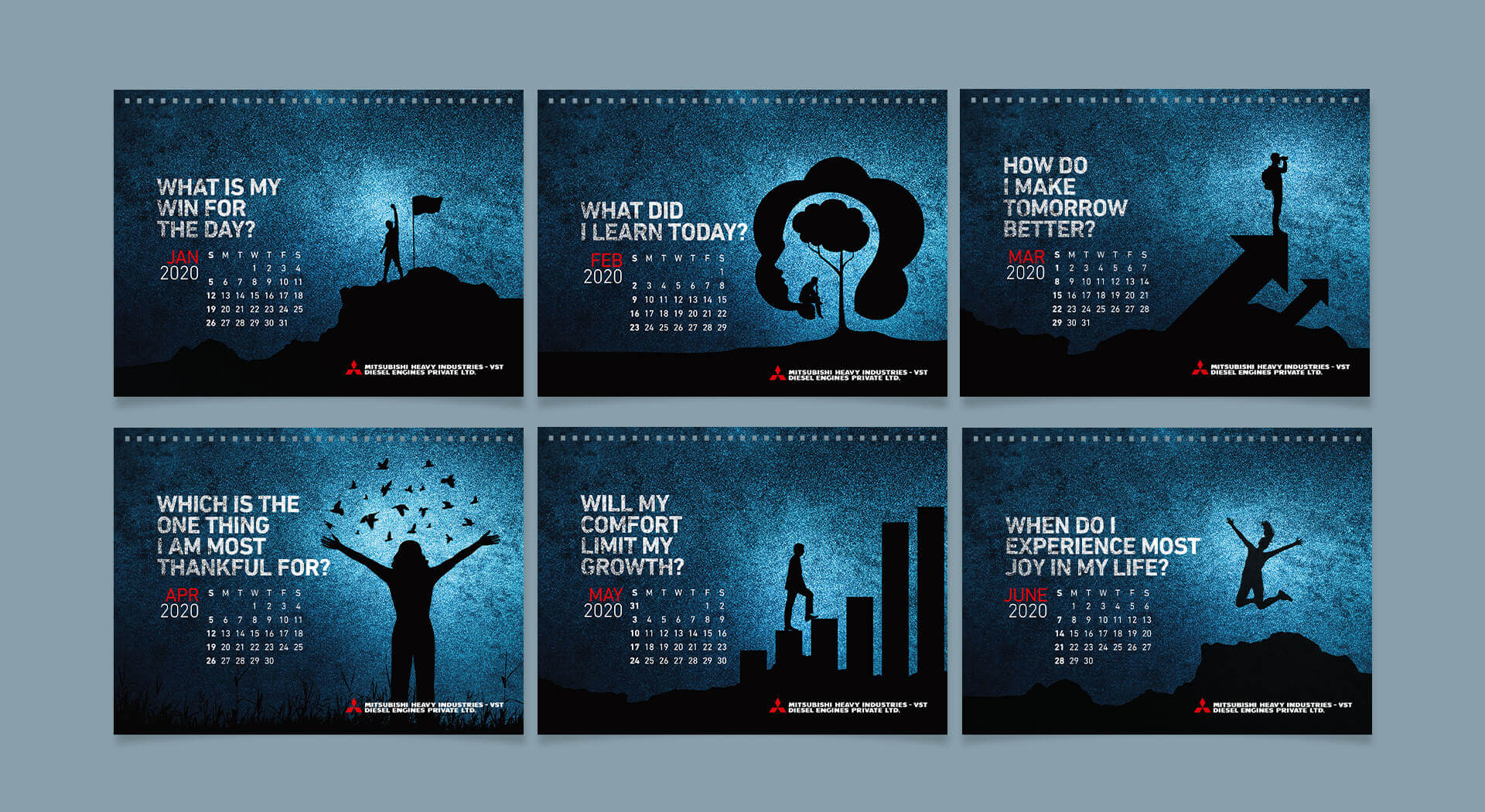 newyear calendar design  