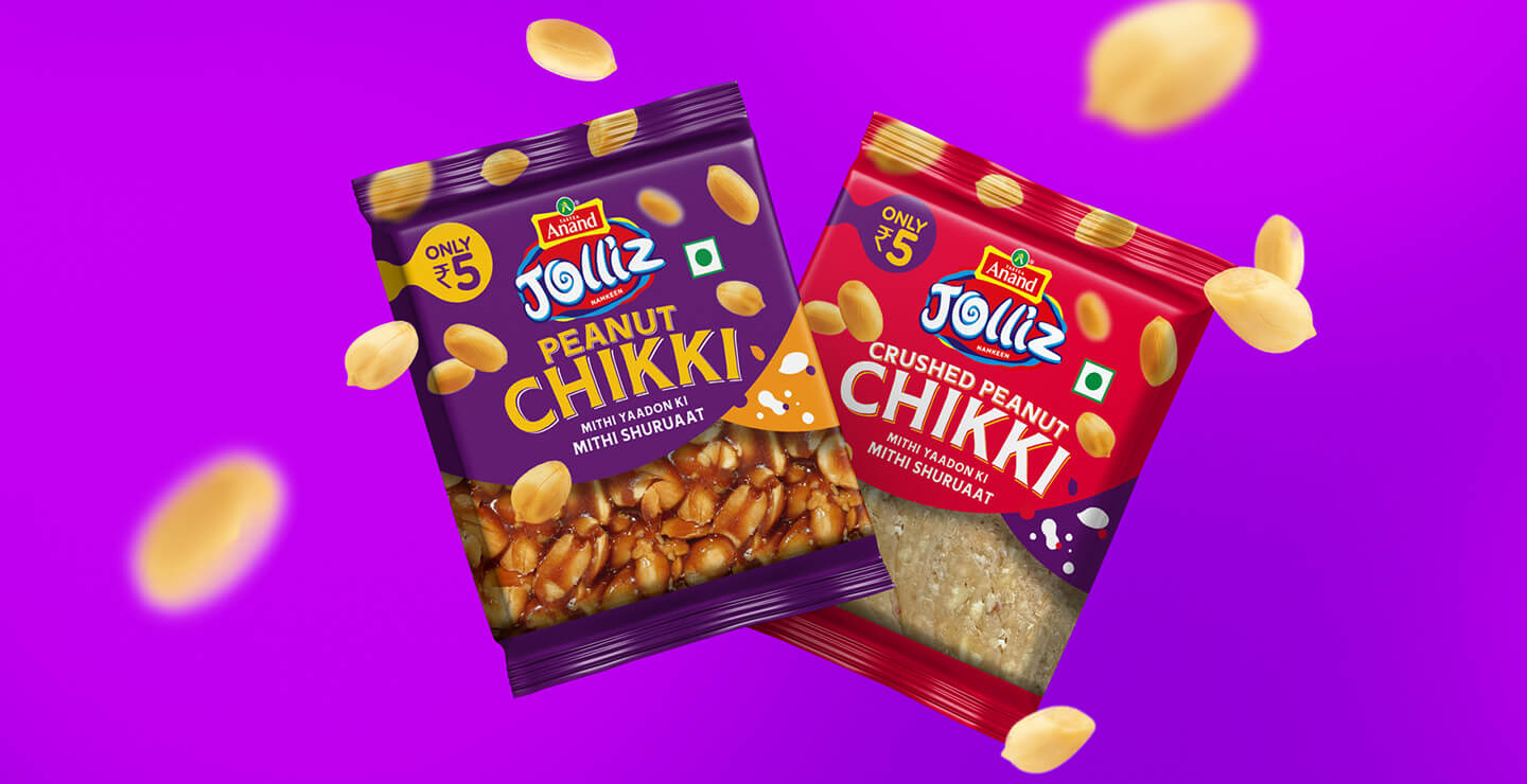 Chikki packaging