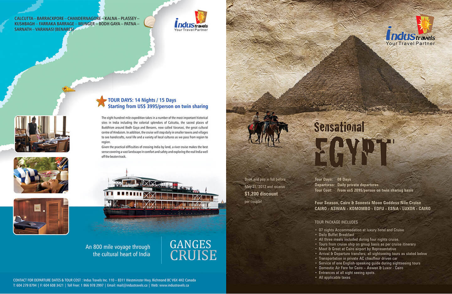 latest travel flyer examples  