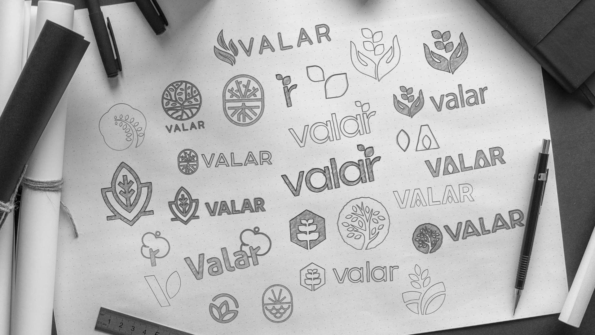 Valar Logo Designs By Litmus Branding