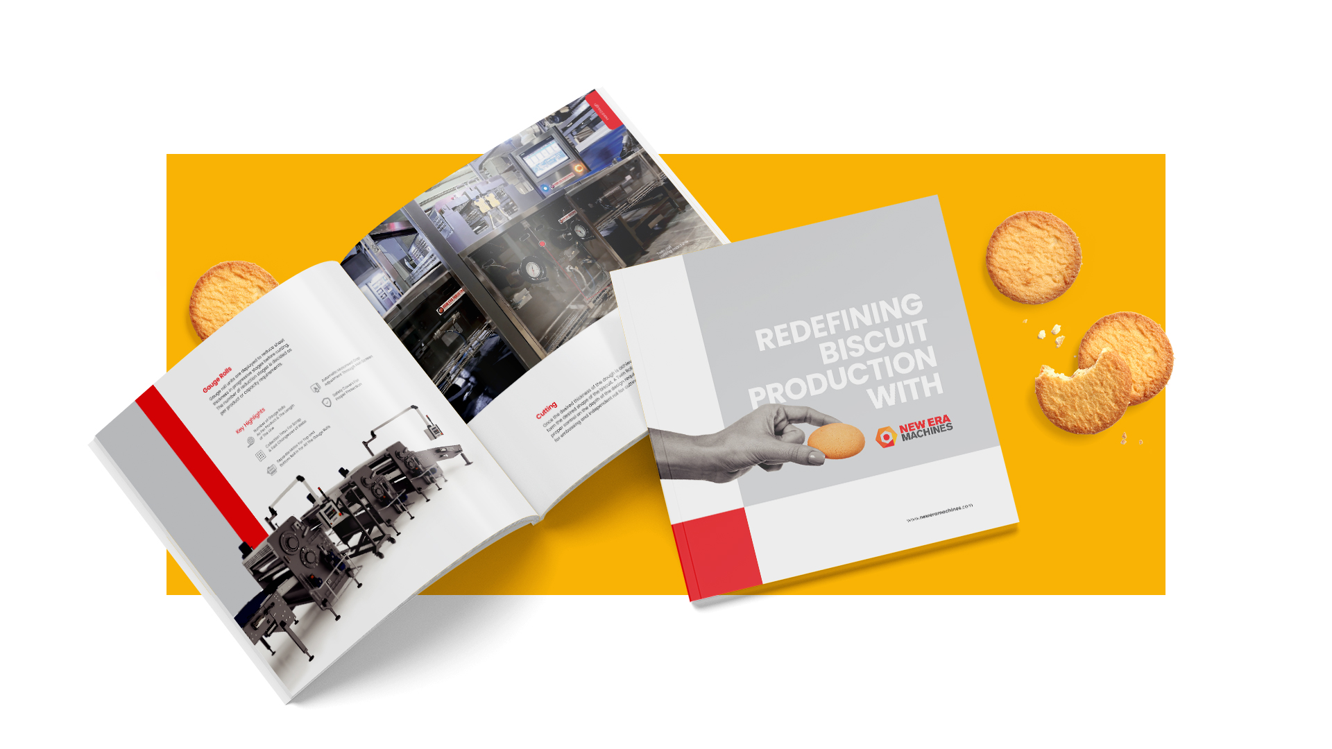 NEM Corporate brochure mockup design by Litmus Branding