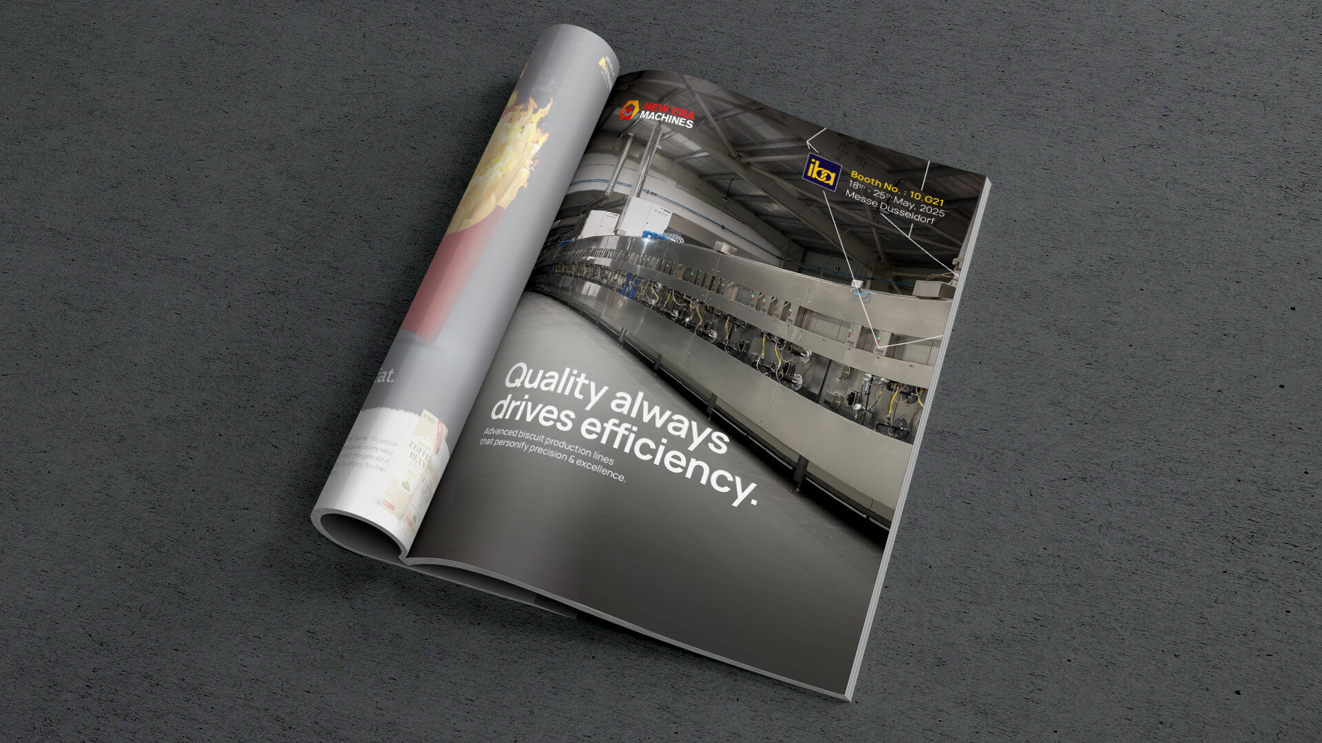 NEM Modern magazine design layout by Litmus Branding